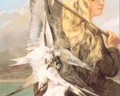 The Girl with the Seagulls, Trouville - 古斯塔夫·库尔贝